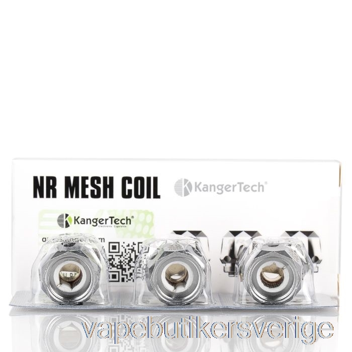 Vape Sverige Kanger Nr Serie Mesh Ersättningsspolar 0,2ohm Nr8 Coil